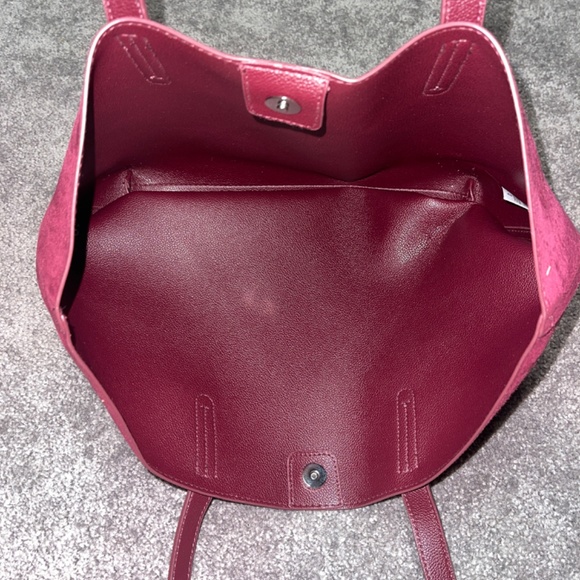 Nice Maroon tote bag fall color - Picture 3 of 3